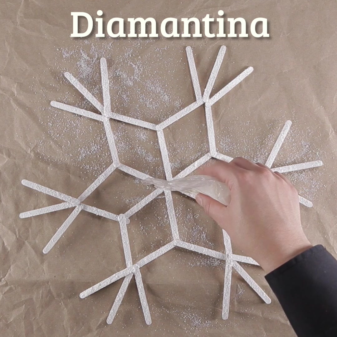 Cómo hacer copos de nieve