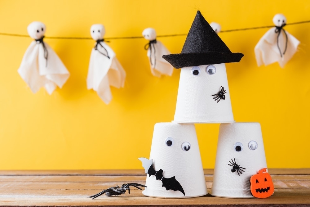 10 ideas de manualidades de Halloween para niños